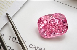 Viên kim cương hồng quý hiếm 35 triệu USD sắp được đấu giá