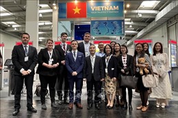 Nhiều doanh nghiệp Việt Nam tham dự Hội chợ Công nghiệp Hannover ở Đức