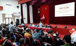 Chủ tịch huyện Đông Hưng đối thoại với người dân về xây dựng Nhà máy xử lý rác