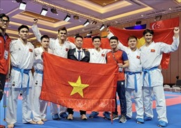 HLV Dương Hoàng Long tự hào về thành tích xuất sắc của Karate Việt Nam