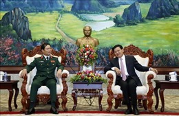 Hợp tác quốc phòng là trụ cột quan trọng trong quan hệ Việt - Lào