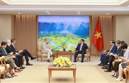 Thủ tướng Phạm Minh Chính tiếp Đại sứ Bỉ và Tổng Giám đốc Tập đoàn John Corkerill