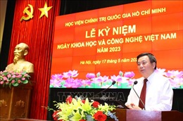 Học viện Chính trị quốc gia Hồ Chí Minh tổ chức Lễ kỷ niệm Ngày Khoa học và Công nghệ Việt Nam