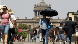 Mexico tiếp tục hứng chịu nắng nóng kỷ lục, nhiệt độ tới 45 độ C