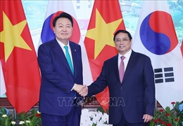 Báo chí Hàn Quốc đưa tin đậm nét về chuyến thăm Việt Nam của Tổng thống Yoon Suk Yeol 