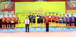 Bế mạc Giải vô địch Bóng bàn quốc gia Báo Nhân dân lần thứ 41