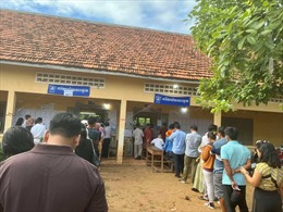 Cử tri Campuchia bắt đầu bỏ phiếu bầu cử nghị sĩ Quốc hội khóa VII