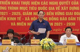 Quốc hội giám sát thực hiện ba Chương trình mục tiêu quốc gia ở Cao Bằng