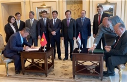 Hai thủ đô của Việt Nam, Ai Cập ký Thỏa thuận Hữu nghị và Hợp tác