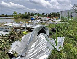 Cà Mau: Hỗ trợ người dân khắc phục thiệt hại do thiên tai