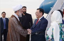 Chủ tịch Quốc hội Vương Đình Huệ bắt đầu thăm chính thức Cộng hòa Hồi giáo Iran