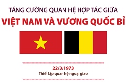 Tăng cường quan hệ hợp tác giữa Việt Nam và Vương quốc Bỉ