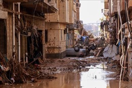 Các nước tích cực hỗ trợ khắc phục hậu quả lũ lụt tại Libya