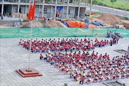 Trường tiểu học đầu tiên tại khu tái định cư dự án sân bay Long Thành đi vào hoạt động