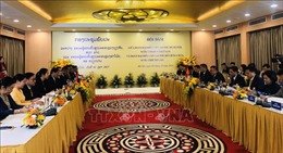 Chủ tịch UBND thành phố Hà Nội hội đàm với Đô trưởng Vientiane