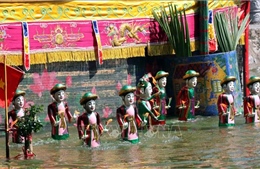 Bảo tồn, quảng bá nghệ thuật múa rối nước truyền thống qua các lễ hội