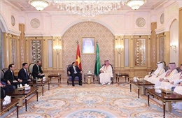 Thủ tướng Phạm Minh Chính hội đàm với Hoàng Thái tử, Thủ tướng Saudi Arabia