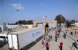 Ai Cập cho phép 193 xe cứu trợ qua cửa khẩu Rafah
