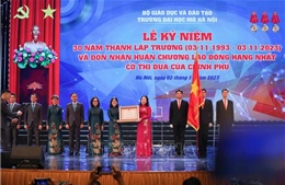 Trường Đại học Mở Hà Nội: Tiên phong thực hiện mô hình &#39;Giáo dục mở&#39;, đào tạo từ xa
