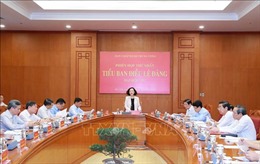 Tiểu ban Điều lệ Đảng Đại hội đại biểu toàn quốc lần thứ XIV tiến hành Phiên họp thứ nhất