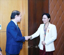 Việt Nam - Lào tăng cường trao đổi kinh nghiệm về công tác vận động quần chúng