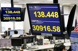 Chứng khoán Nhật Bản &#39;vọt&#39; lên mức cao chưa từng thấy kể từ năm 1990