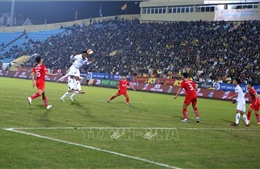Thép Xanh Nam Định giành chiến thắng 3-0 trước Thể Công - Viettel