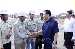 Chủ tịch Quốc hội kiểm tra tiến độ xây dựng cao tốc Biên Hòa - Vũng Tàu