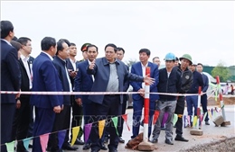 Thủ tướng Phạm Minh Chính khảo sát một số dự án trọng điểm tại tỉnh Hải Dương