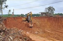 Vụ đào lấy đất trái phép ở Quảng Trị: Xử phạt hành chính chủ đất, tiếp tục điều tra để xử lý