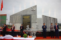 Khánh thành công trình di tích Nơi thành lập cơ sở Đảng đầu tiên của tỉnh Thái Nguyên