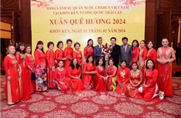 Xuân Giáp Thìn 2024: Kiều bào tại Đông Bắc Thái Lan phấn khởi mừng Tết cổ truyền