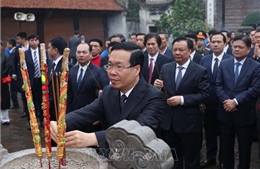 Chủ tịch nước Võ Văn Thưởng dâng hương tưởng niệm Đức vua An Dương Vương