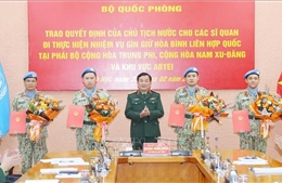 Việt Nam cử thêm 4 sĩ quan tham gia gìn giữ hòa bình Liên hợp quốc