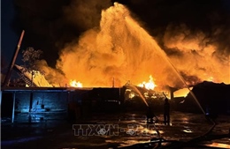 Vụ cháy nhà xưởng tại Hải Phòng: Cơ sở sản xuất đã bị đình chỉ hoạt động từ 1 năm trước