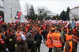 Nông dân Ba Lan tuyên bố tiếp tục biểu tình