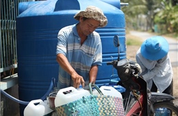 Nỗ lực khắc phục thiếu nước sinh hoạt ở vùng hạ của tỉnh Long An ​