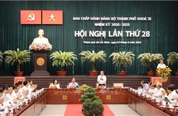 Khai mạc Hội nghị Thành ủy TP Hồ Chí Minh khóa XI lần thứ 28