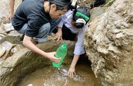 Chật vật nước sinh hoạt ở vùng cao Lai Châu