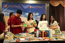 &#39;Hội sách Mầm 2024&#39; cổ vũ văn hóa đọc của sinh viên Việt Nam tại Nga