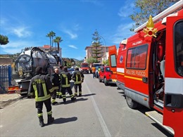 Italy: 5 công nhân thiệt mạng trong vụ tai nạn lao động trên đảo Sicily