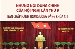 Những nội dung chính của Hội nghị lần thứ 9 Ban Chấp hành Trung ương Đảng khóa XIII