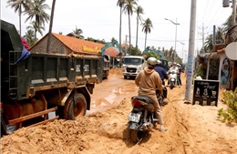Vụ sạt lở bùn, cát tại Bình Thuận: Yêu cầu chủ đầu tư Dự án Sentosa Villa khẩn trương khắc phục hậu quả