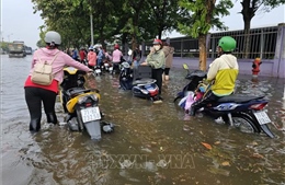 Khắc phục tình trạng ngập sâu tại khu công nghiệp lớn nhất Bến Tre