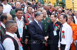 Chủ tịch nước Tô Lâm gặp mặt người có uy tín tiêu biểu trong đồng bào dân tộc