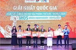 6 thí sinh sẽ đại diện Việt Nam tranh tài tại Cuộc thi Vô địch Tin học văn phòng thế giới