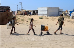 Xung đột Hamas - Israel: Hơn 600.000 trẻ tại Dải Gaza thất học