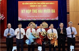 Bầu bổ sung Chủ tịch và các Phó chủ tịch UBND tỉnh Quảng Nam nhiệm kỳ 2021-2026