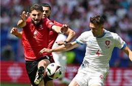 EURO 2024: Cầm hòa CH Séc, Gruzia giành điểm đầu tiên