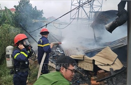 Cháy nhà ở Lâm Đồng, 3 cháu nhỏ trong một gia đình tử vong 